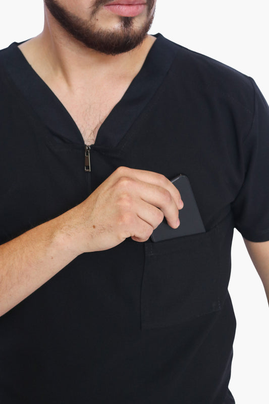 Fresh Negro Uniforme Quirúrgico - Scrub