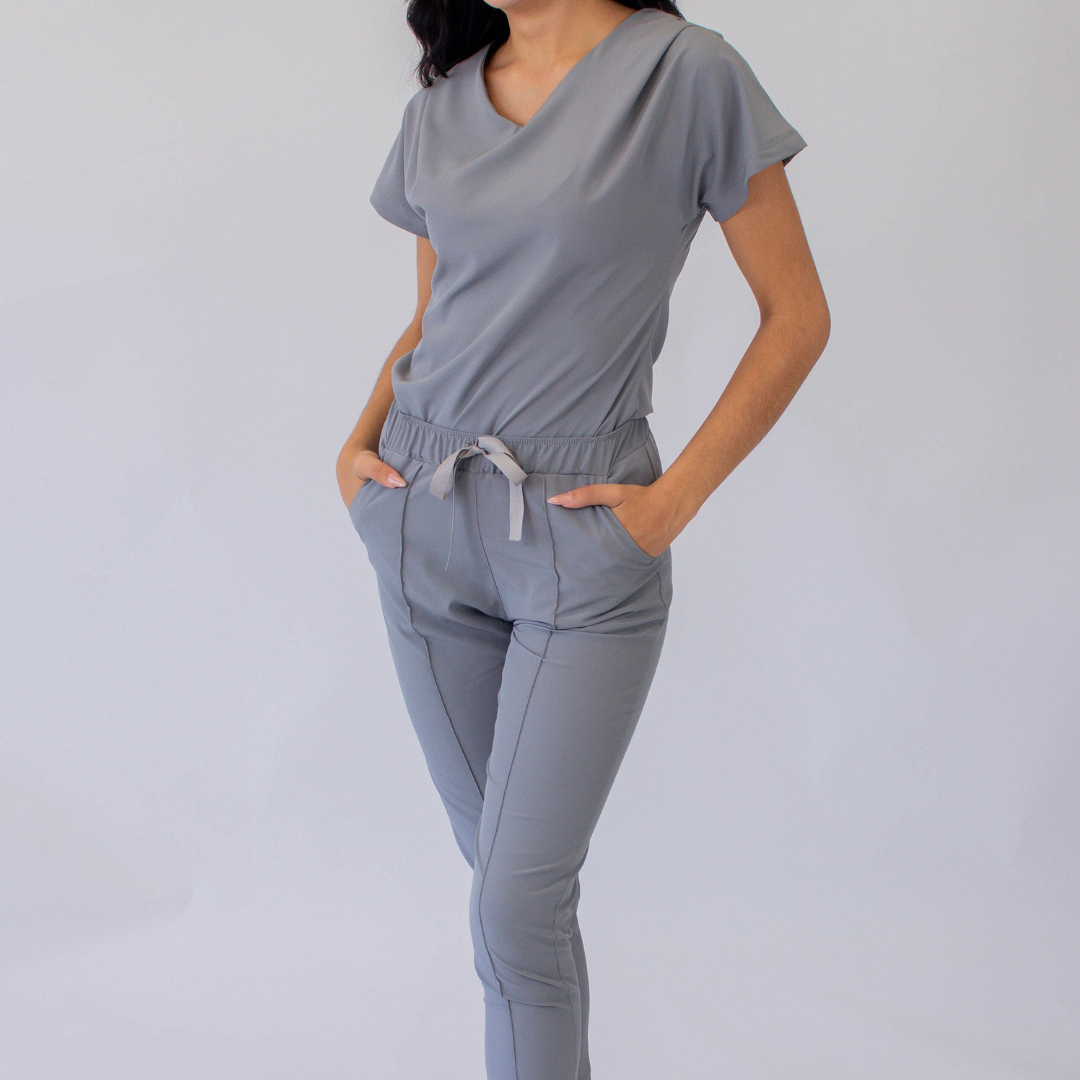 Pantalón Smart Gris Medio