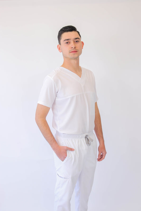 Freedom Blanco Uniforme Quirúrgico - Scrub