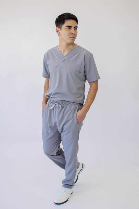 Freedom Gris Medio Uniforme Quirúrgico - Scrub