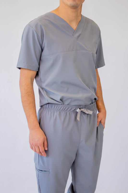 Freedom Gris Medio Uniforme Quirúrgico - Scrub