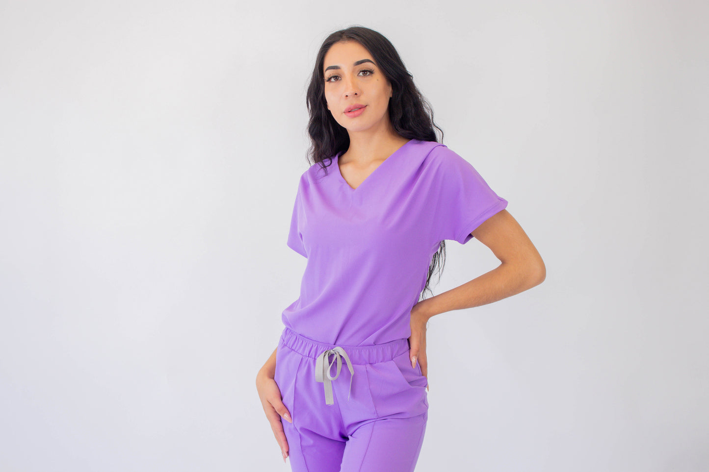 Smart Morado Uniforme Quirúrgico - Scrub