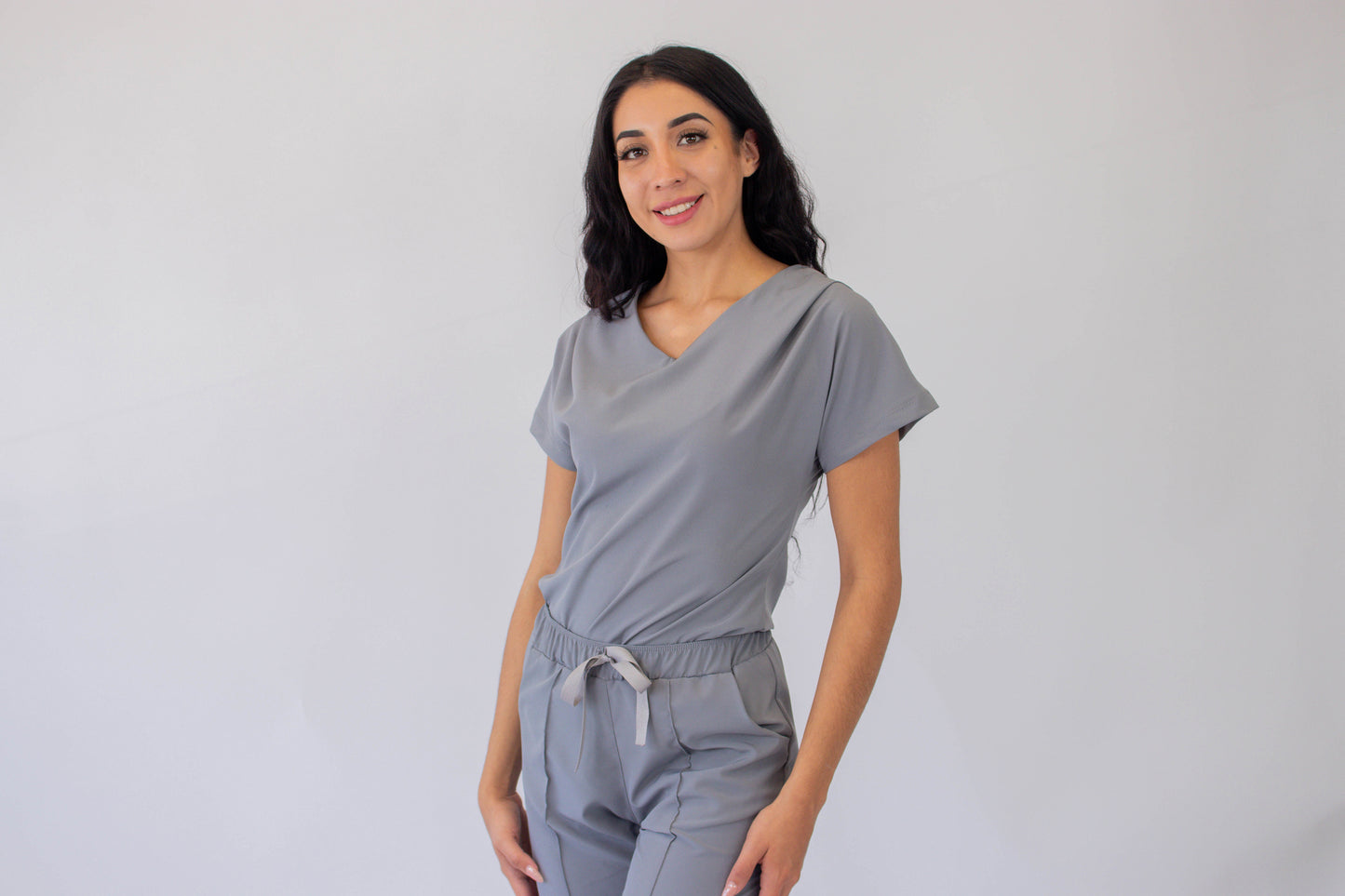 Smart Gris Medio Uniforme Quirúrgico - Scrub