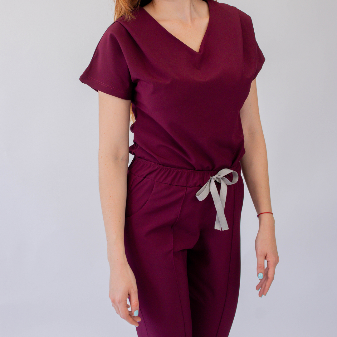 Pantalón Smart Vino