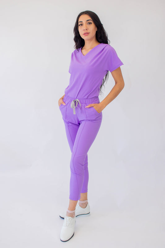 Smart Morado Uniforme Quirúrgico - Scrub