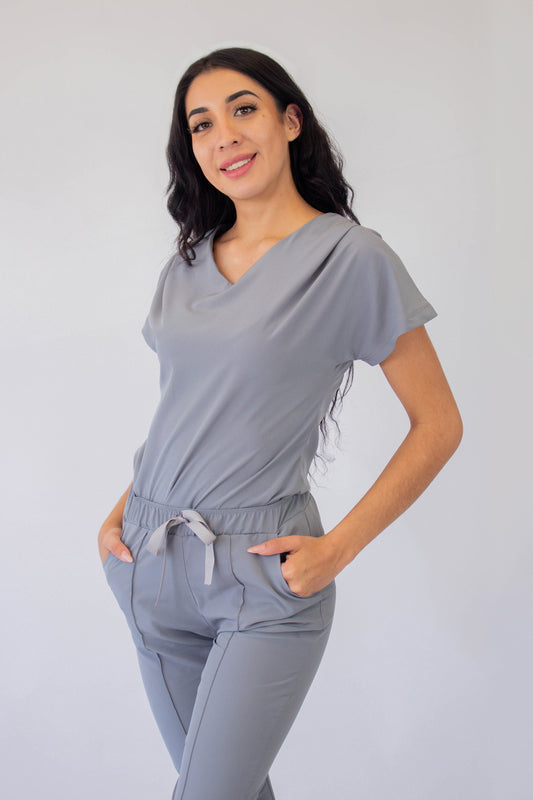 Smart Gris Medio Uniforme Quirúrgico - Scrub