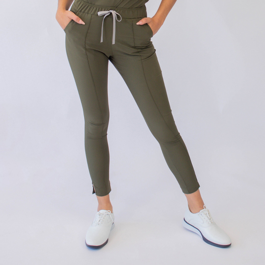 Pantalón Smart Verde Olivo